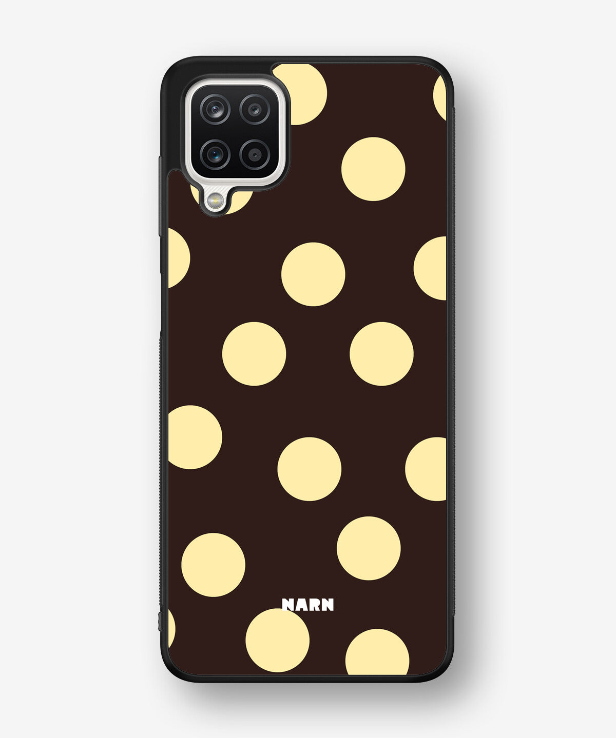 Samsung Galaxy A12 Hard Case – Mocha Pop - View 1