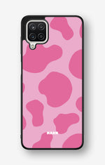 Samsung Galaxy A12 Hard Case – Pink Moo - View 1