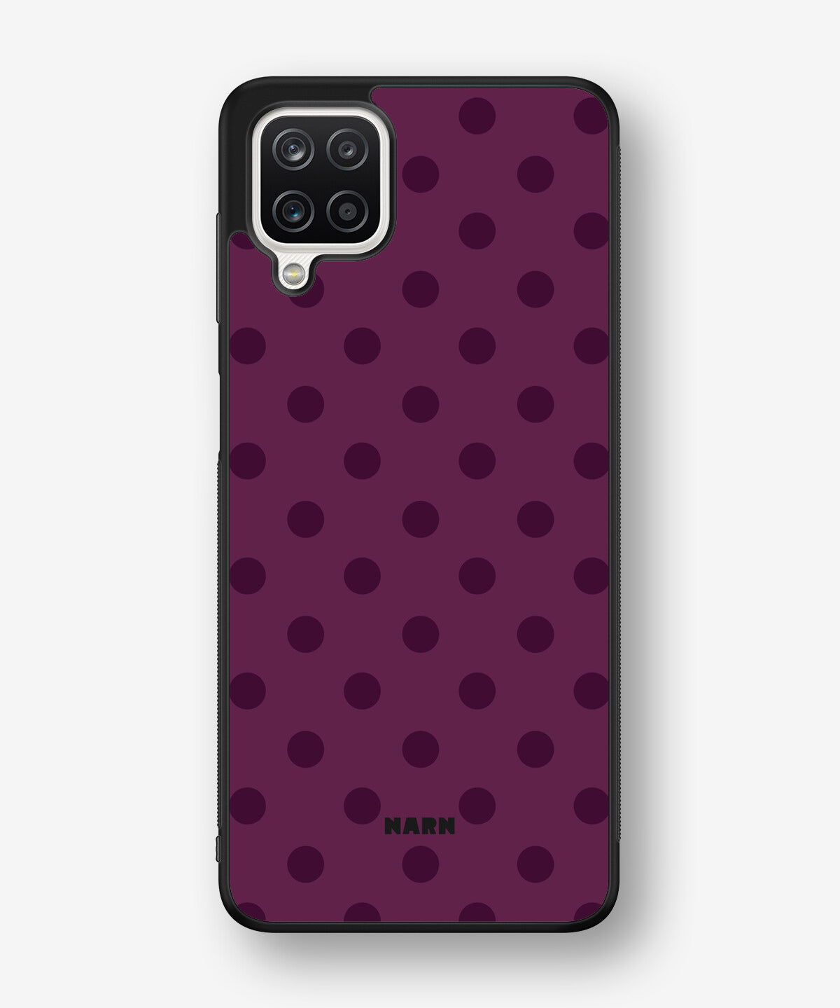 Samsung Galaxy A12 Hard Case – Plum - View 1