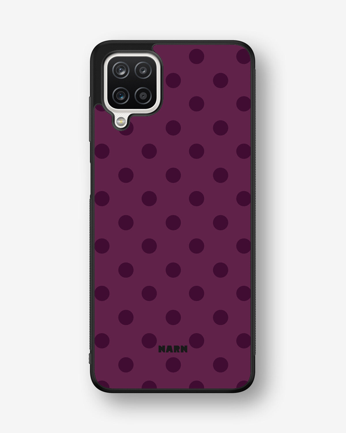 Samsung Galaxy A12 Hard Case – Plum - View 1