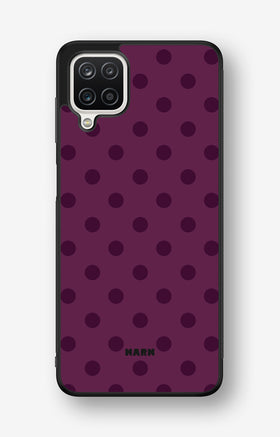 Samsung Galaxy A12 Hard Case – Plum - View 1