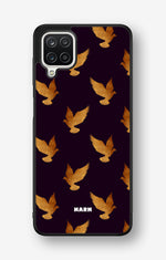 Samsung Galaxy A12 Hard Case – Royal Doves - View 1