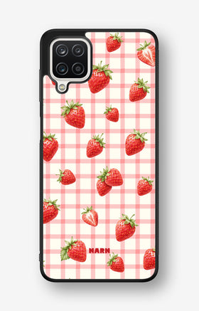 Samsung Galaxy A12 Hard Case – Strawbella - View 1