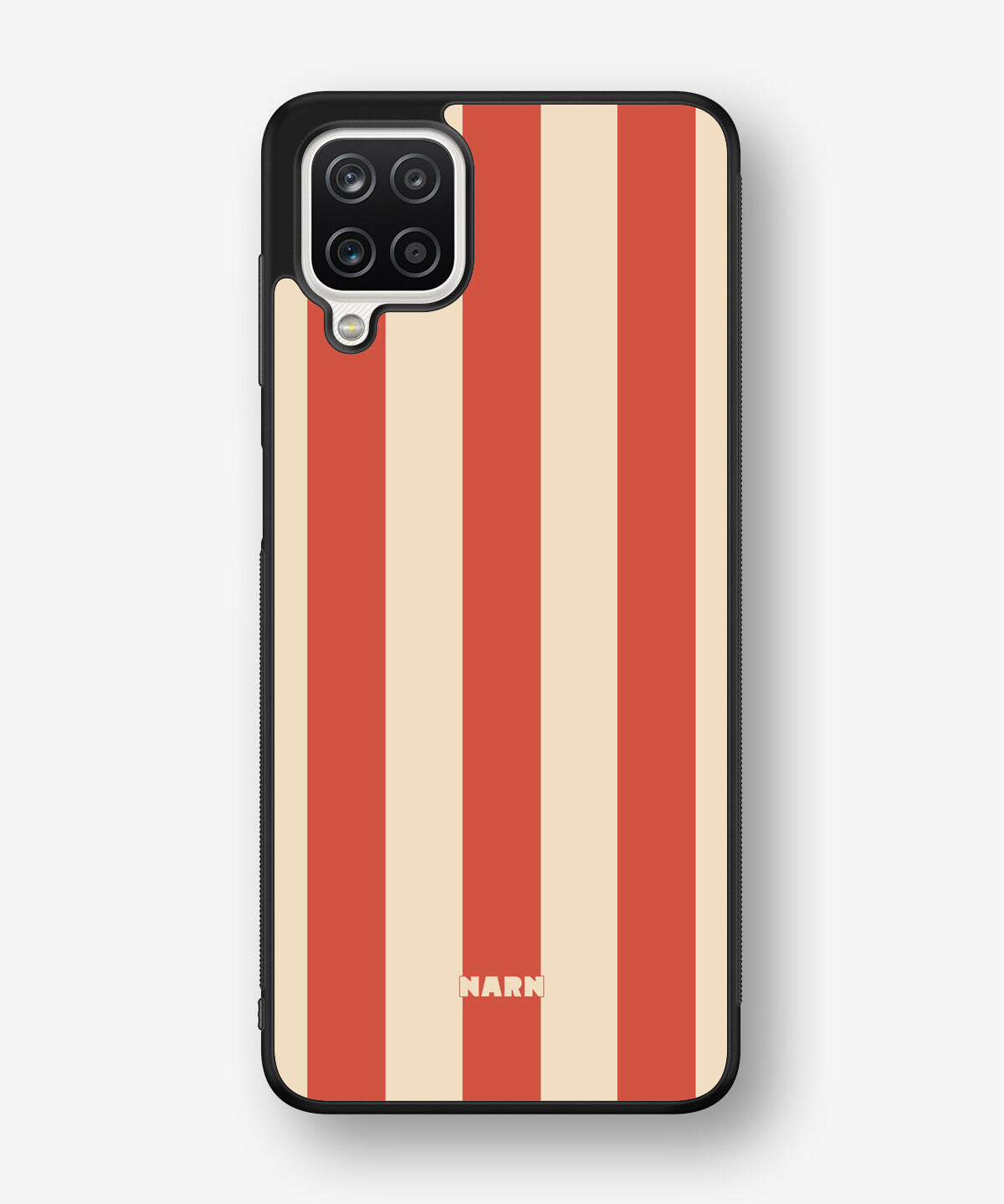 Samsung Galaxy A12 Hard Case – Sunset Stripes - View 1