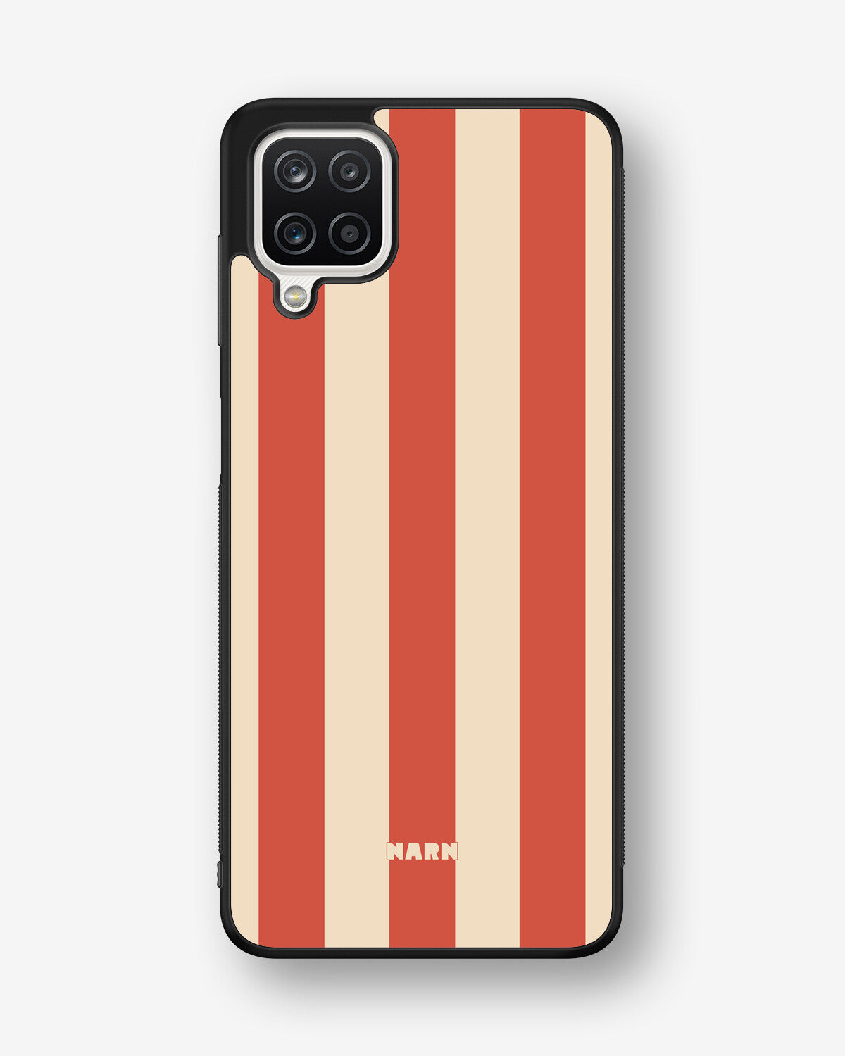 Samsung Galaxy A12 Hard Case – Sunset Stripes - View 1