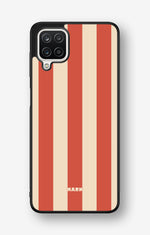 Samsung Galaxy A12 Hard Case – Sunset Stripes - View 1