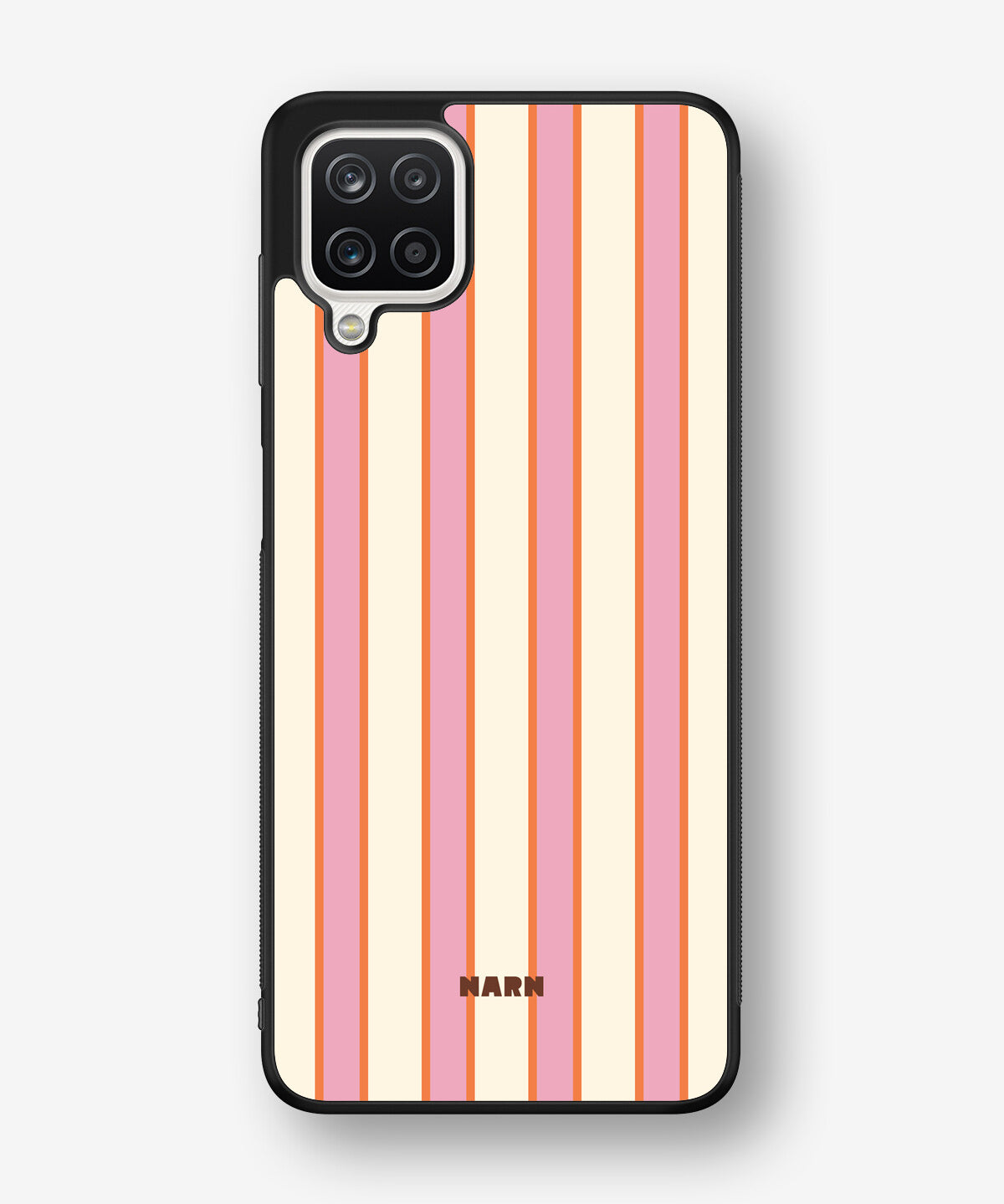 Samsung Galaxy A12 Hard Case – Sweet Stripe - View 1