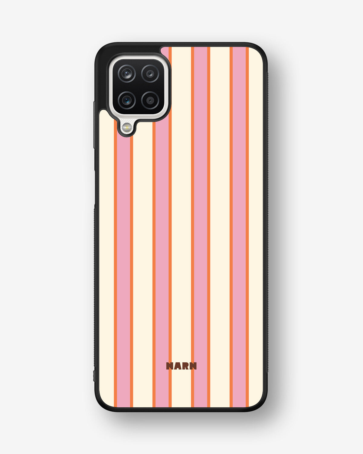 Samsung Galaxy A12 Hard Case – Sweet Stripe - View 1