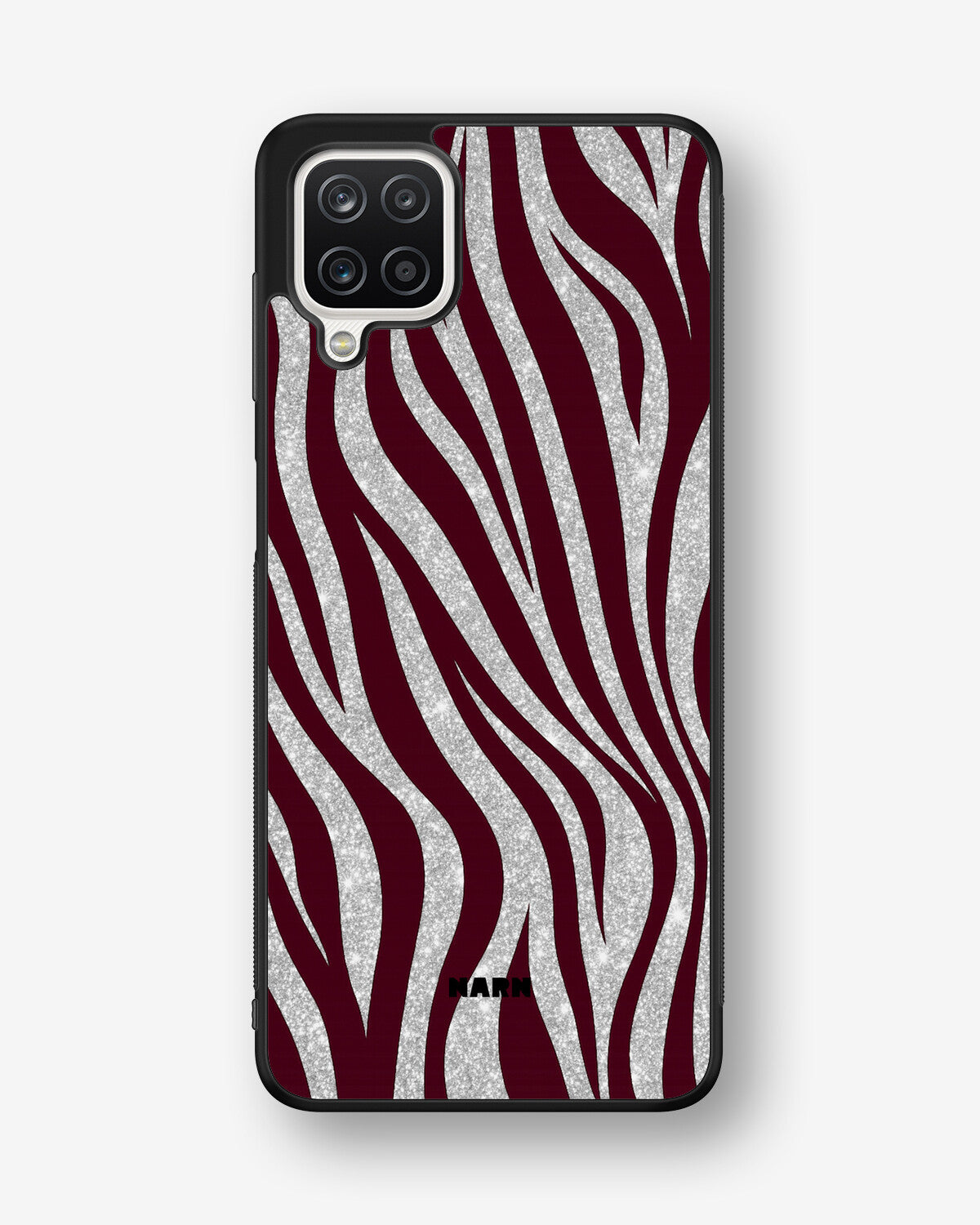 Samsung Galaxy A12 Hard Case – Velvet Zebra - View 1
