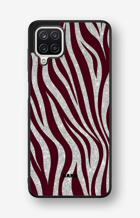 Samsung Galaxy A12 Hard Case – Velvet Zebra - View 1