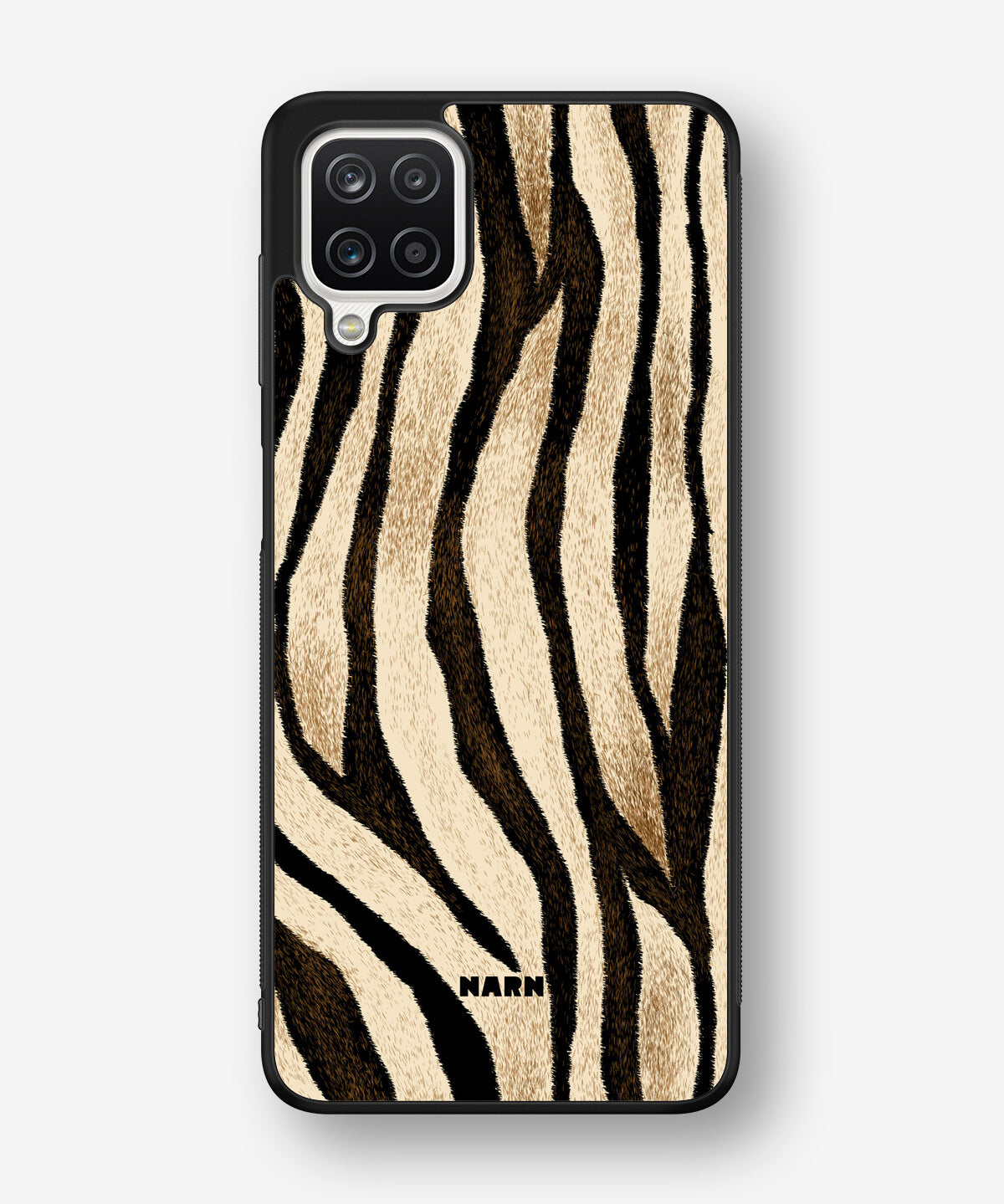 Samsung Galaxy A12 Hard Case – Wild Zebra - View 1