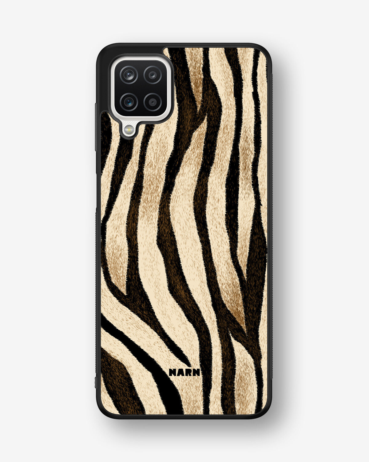 Samsung Galaxy A12 Hard Case – Wild Zebra - View 1