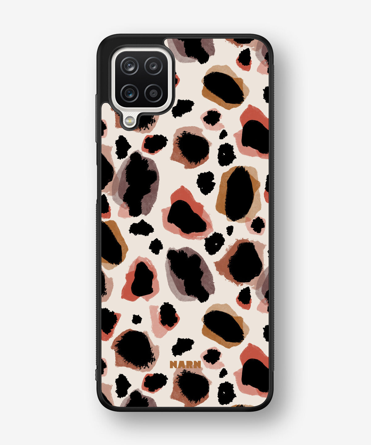 Samsung Galaxy A12 Hard Case – Artsy Leopard - View 1
