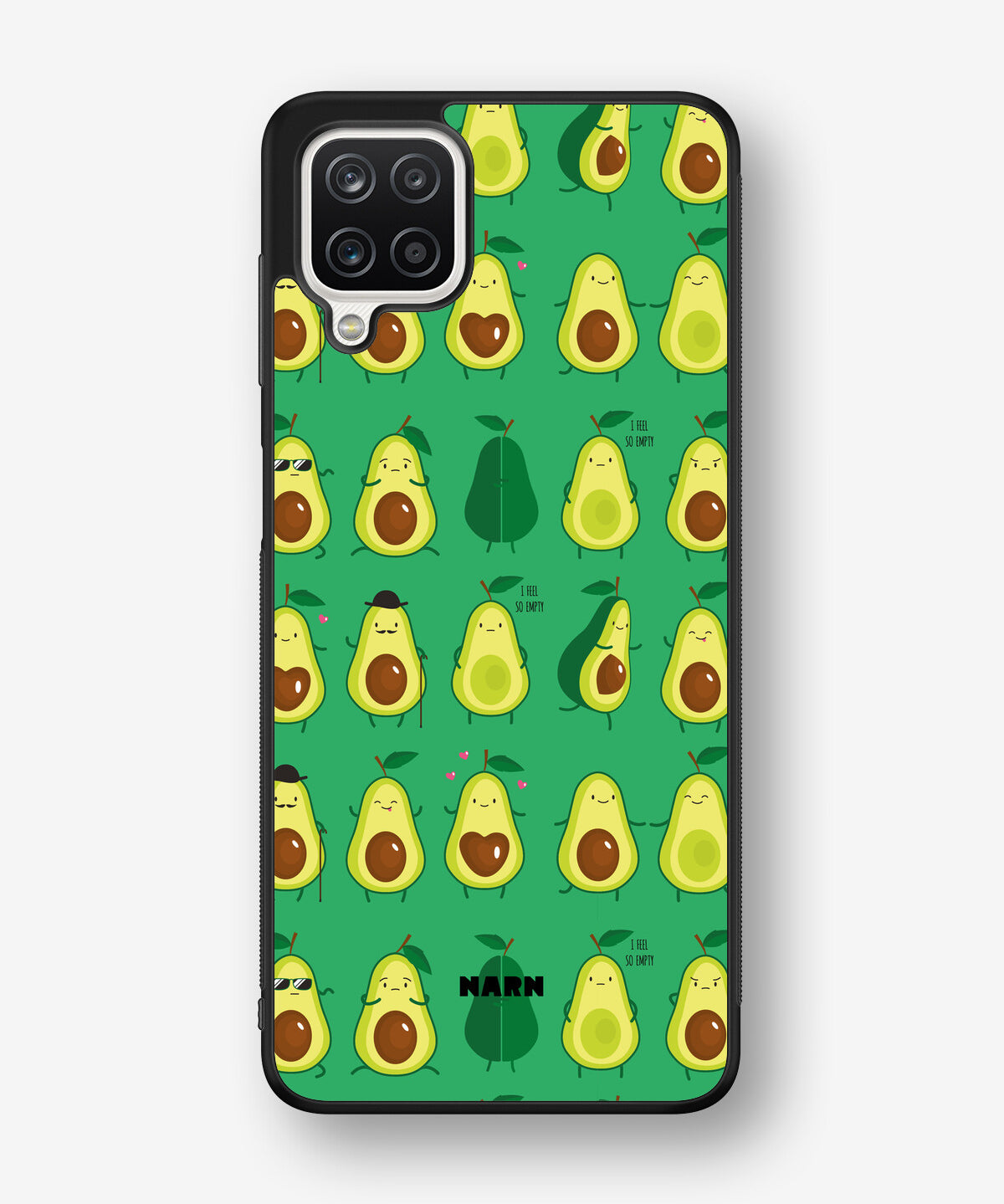Samsung Galaxy A12 Hard Case – Avocado Mood - View 1