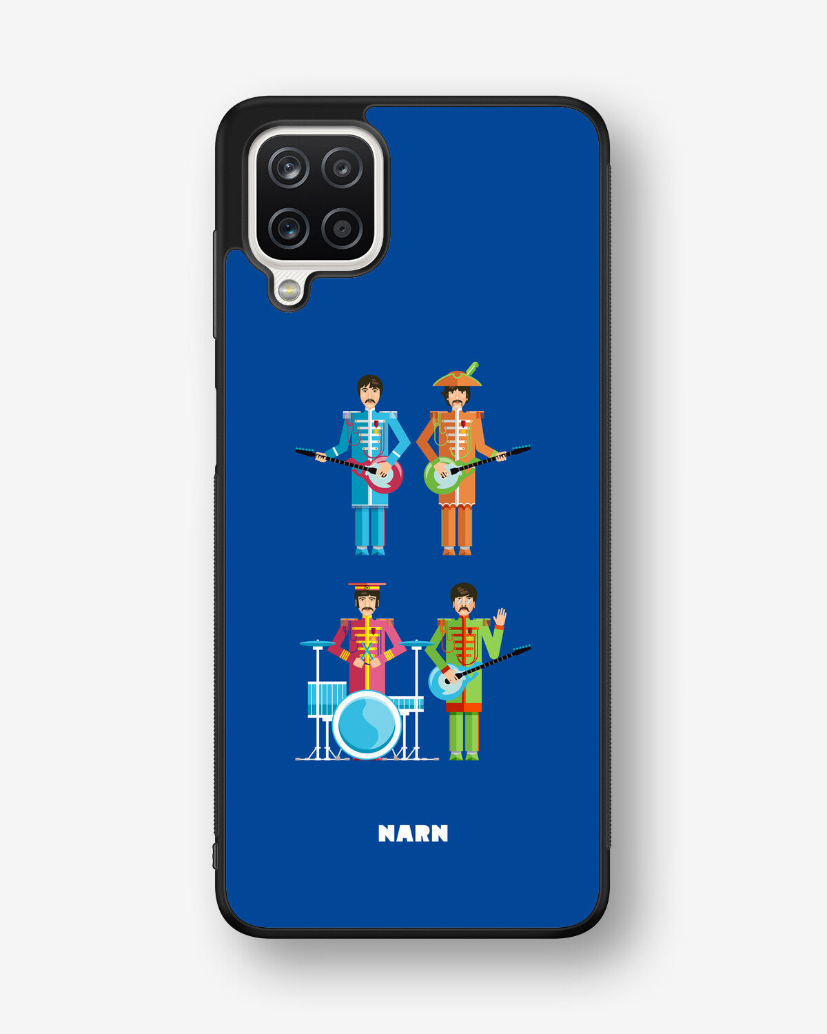 Samsung Galaxy A12 Hard Case – Beatles Blue - View 1