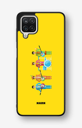 Samsung Galaxy A12 Hard Case – Beatles Yellow - View 1