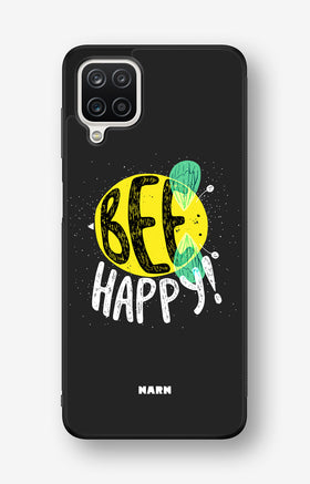 Samsung Galaxy A12 Hard Case – BEE Happy - View 1
