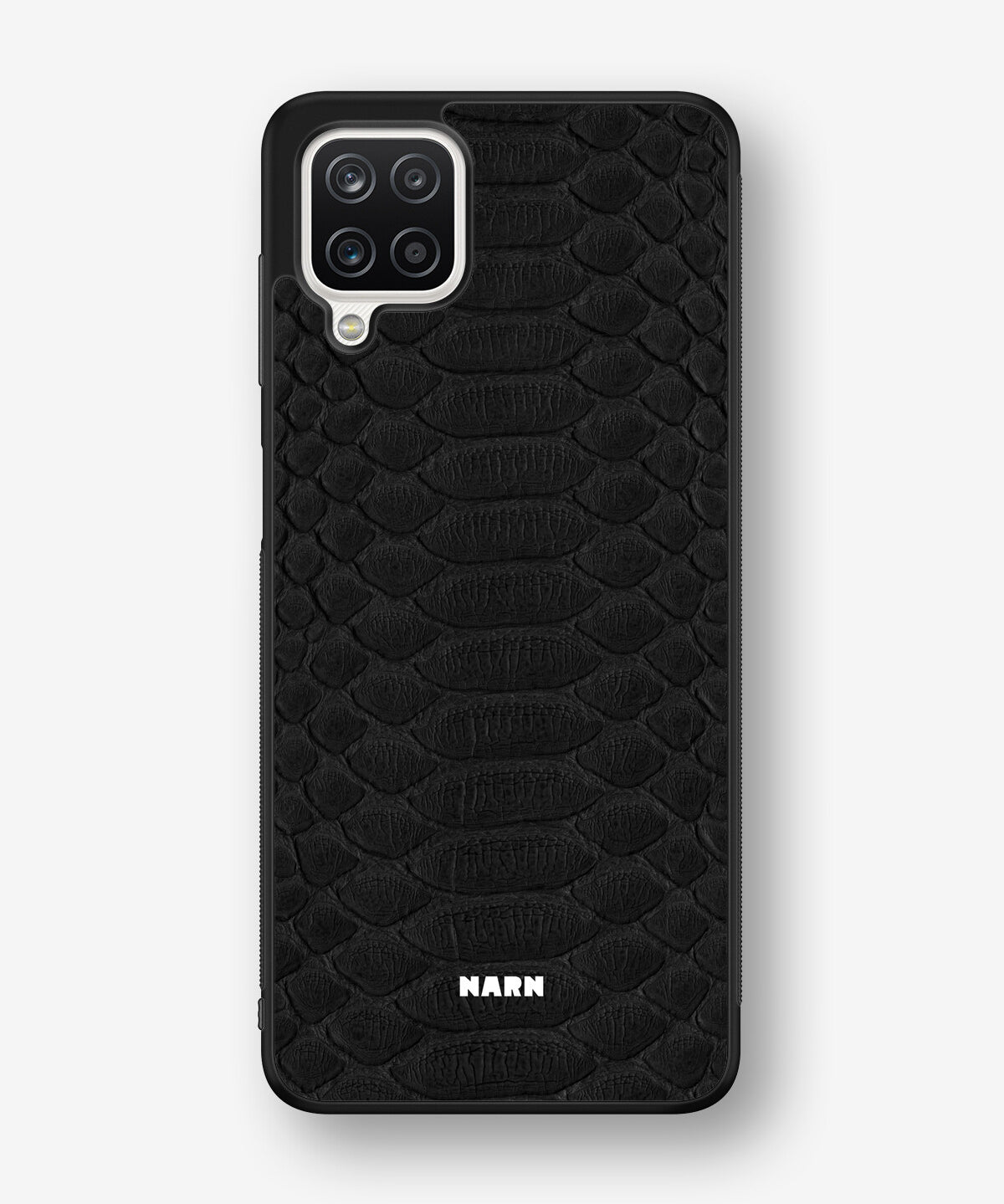 Samsung Galaxy A12 Hard Case – Black Snake - View 1