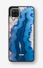 Samsung Galaxy A12 Hard Case – Blue Agate - View 1