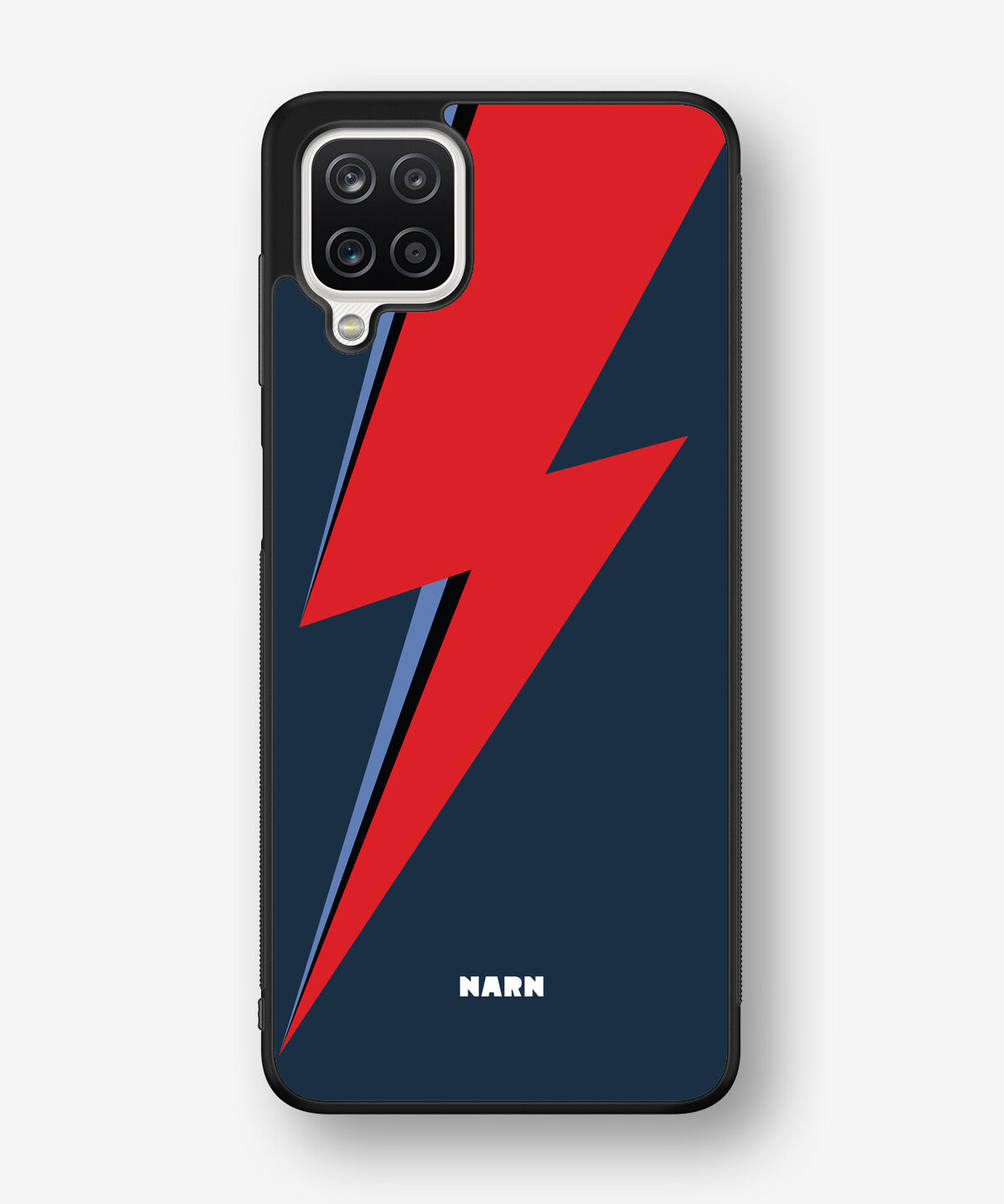 Samsung Galaxy A12 Hard Case – Blue Bowie - View 1