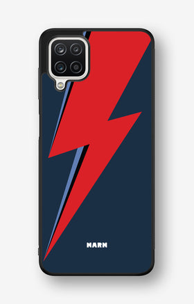Samsung Galaxy A12 Hard Case – Blue Bowie - View 1