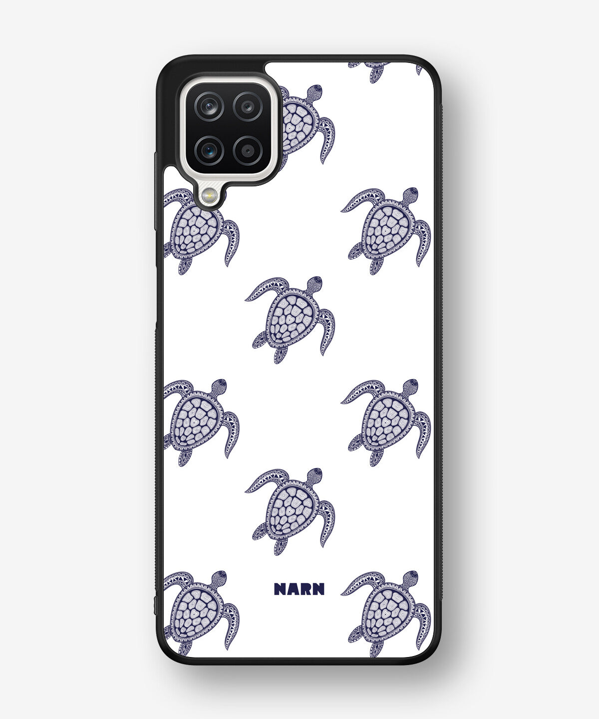 Samsung Galaxy A12 Hard Case – Blue Turtles - View 1