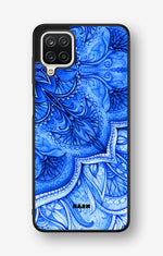 Samsung Galaxy A12 Hard Case – Blue Vintage - View 1