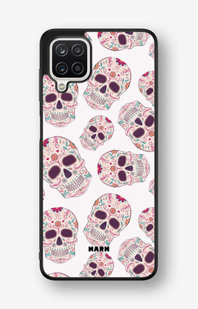 Samsung Galaxy A12 Hard Case – Calavera Skulls - View 1