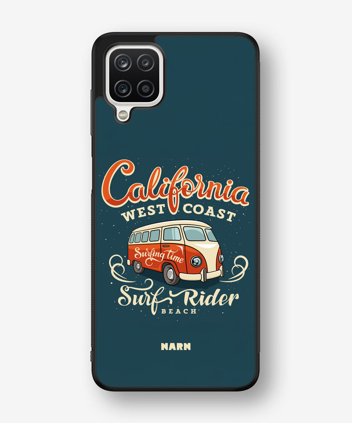 Samsung Galaxy A12 Hard Case – California Surf - View 1