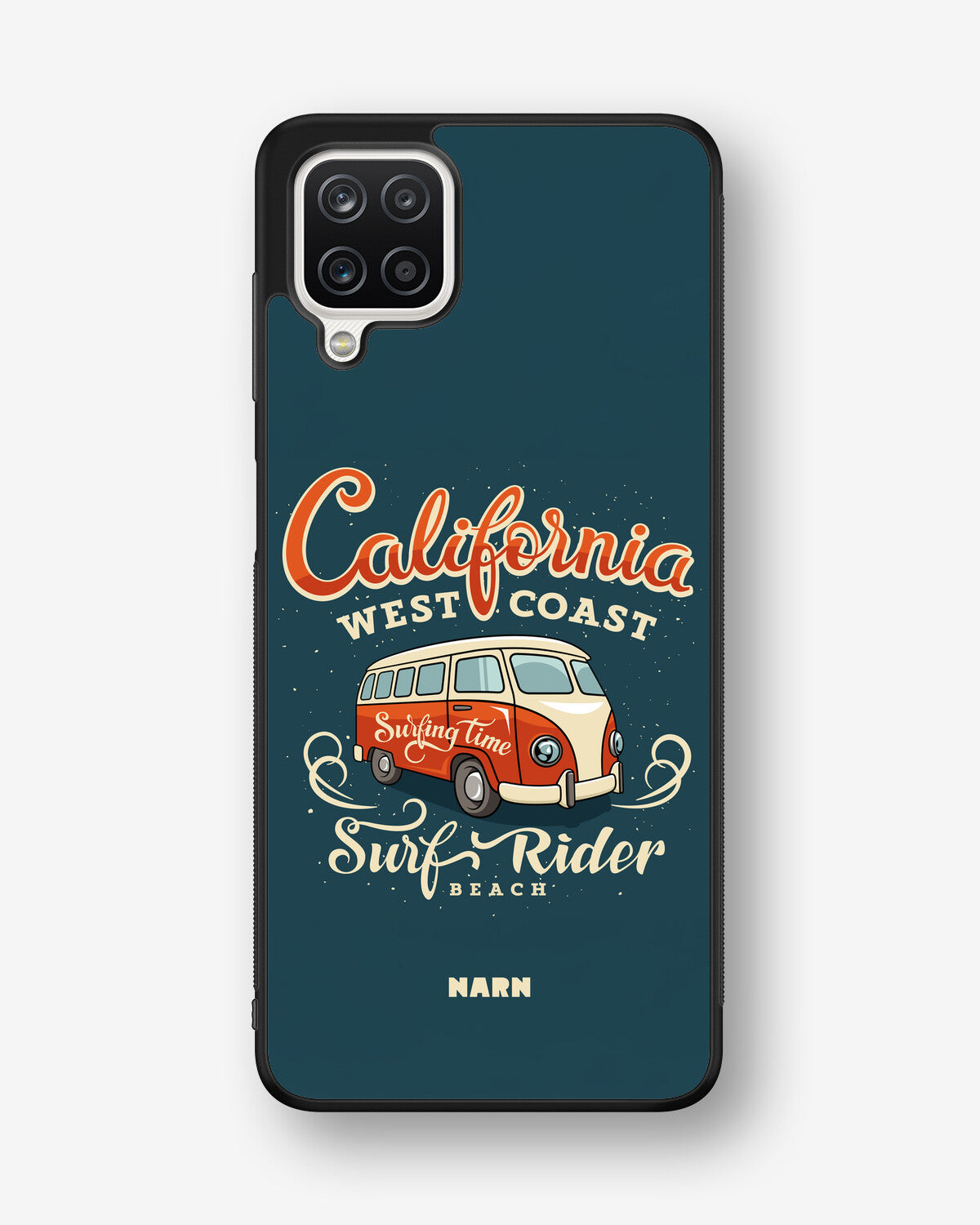 Samsung Galaxy A12 Hard Case – California Surf - View 1