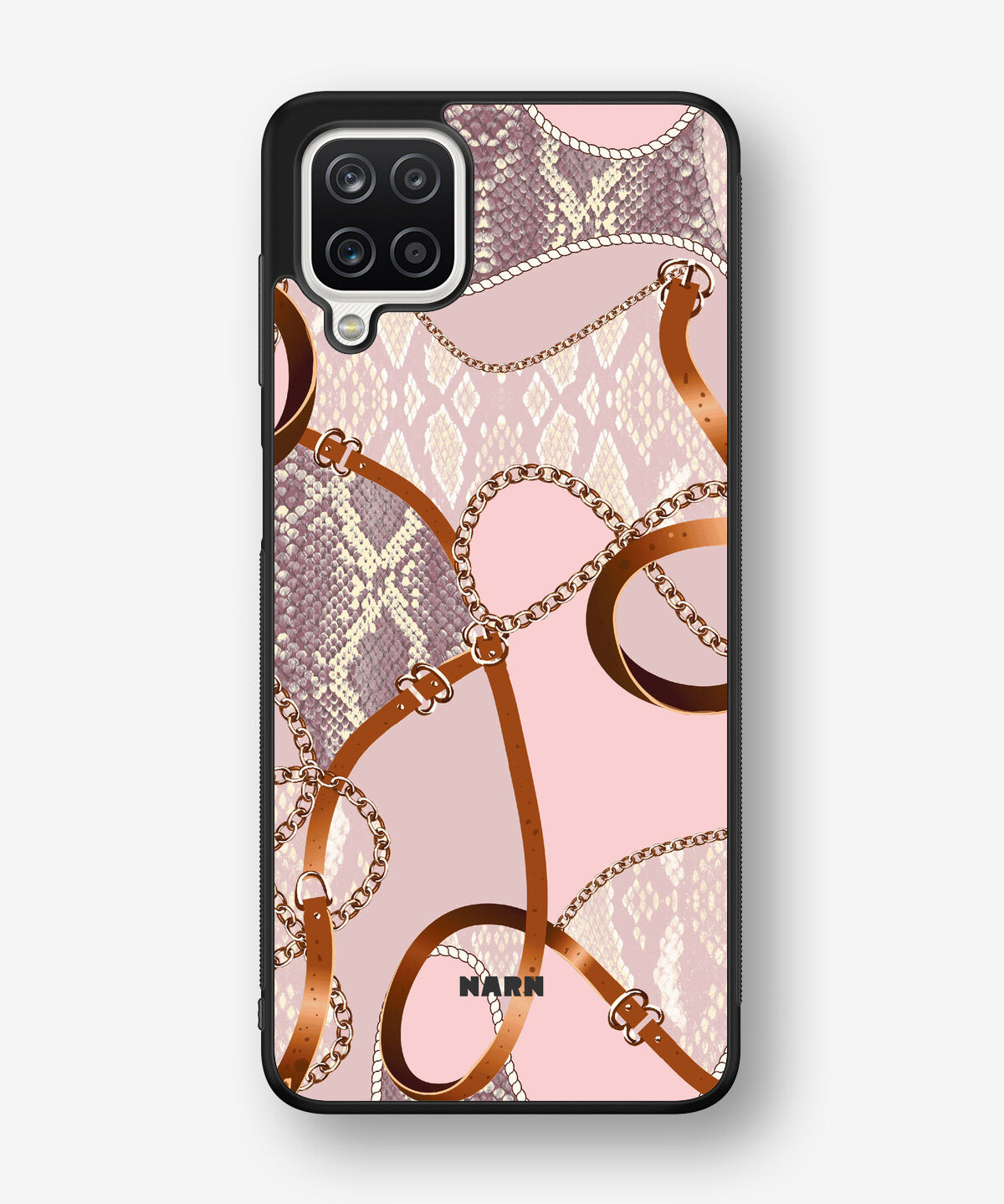 Samsung Galaxy A12 Hard Case – Chains - View 1
