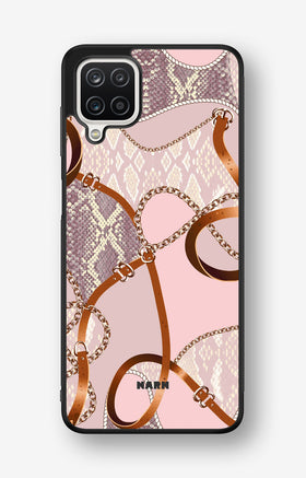 Samsung Galaxy A12 Hard Case – Chains - View 1