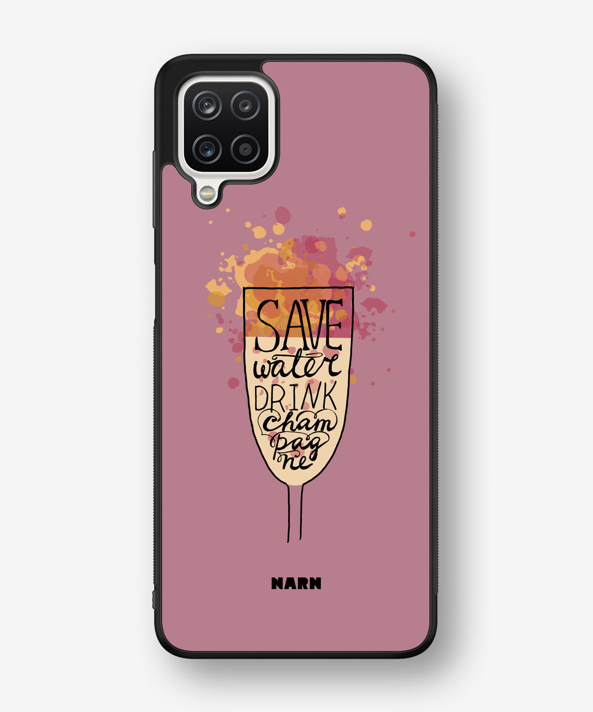 Samsung Galaxy A12 Hard Case – Champagne - View 1