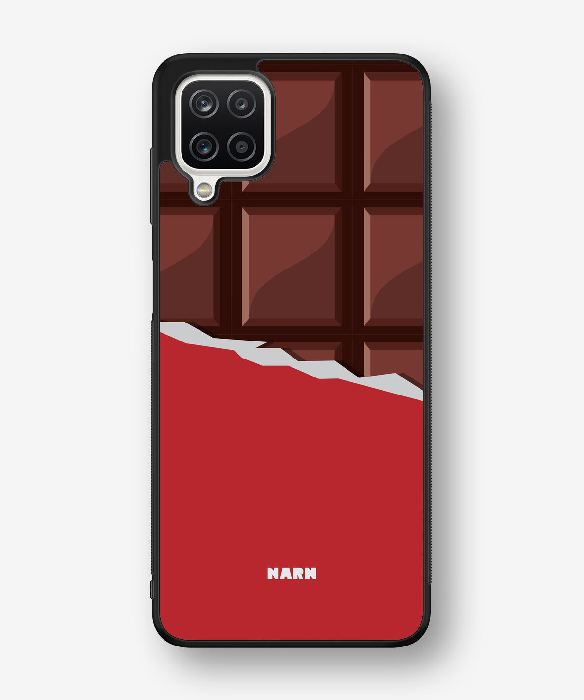 Samsung Galaxy A12 Hard Case – Chocolate Break - View 1