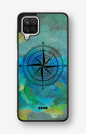 Samsung Galaxy A12 Hard Case – Compass - View 1