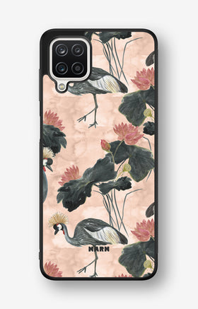 Samsung Galaxy A12 Hard Case – Crowned Bird - View 1