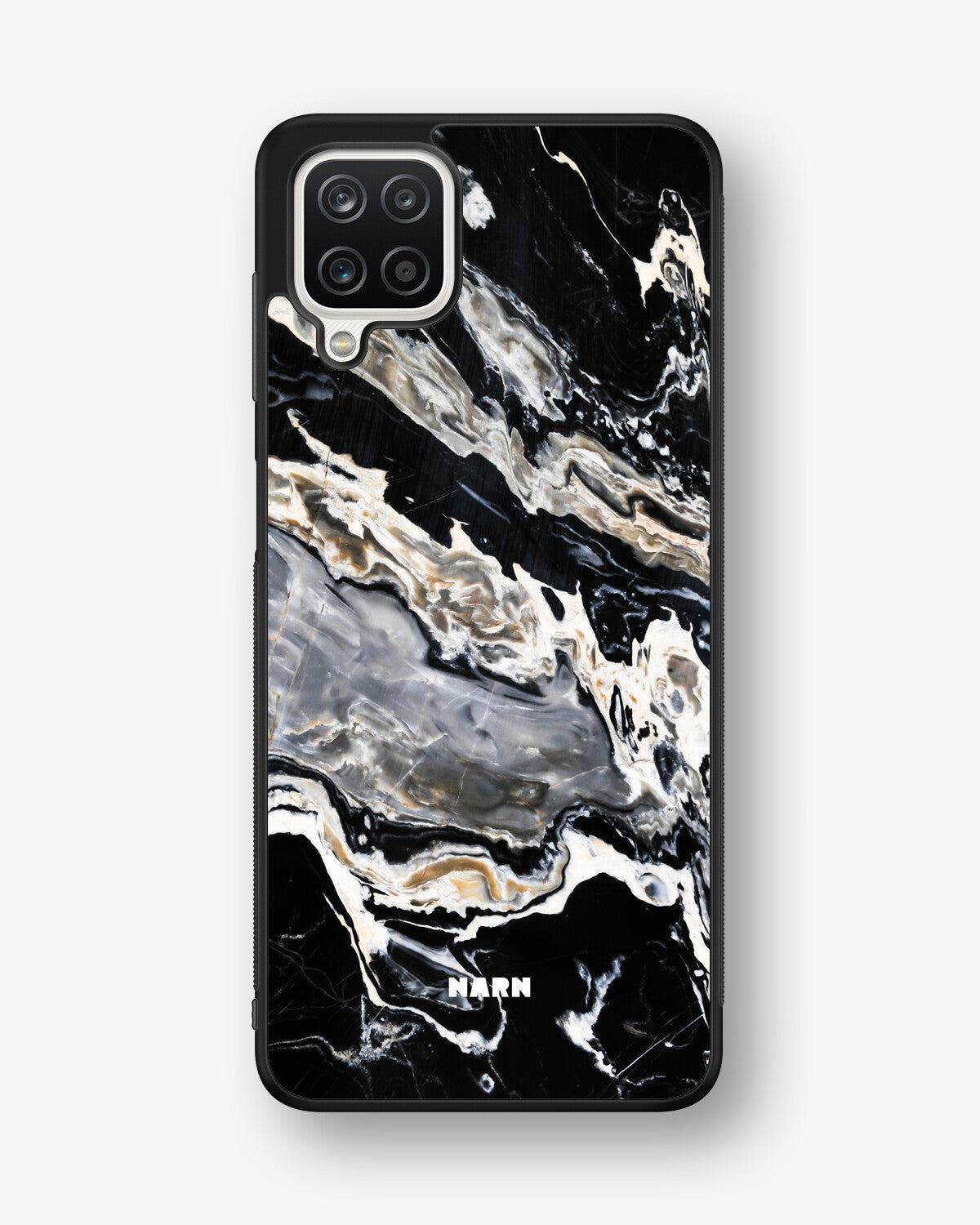 Samsung Galaxy A12 Hard Case – Dark Swirl - View 1