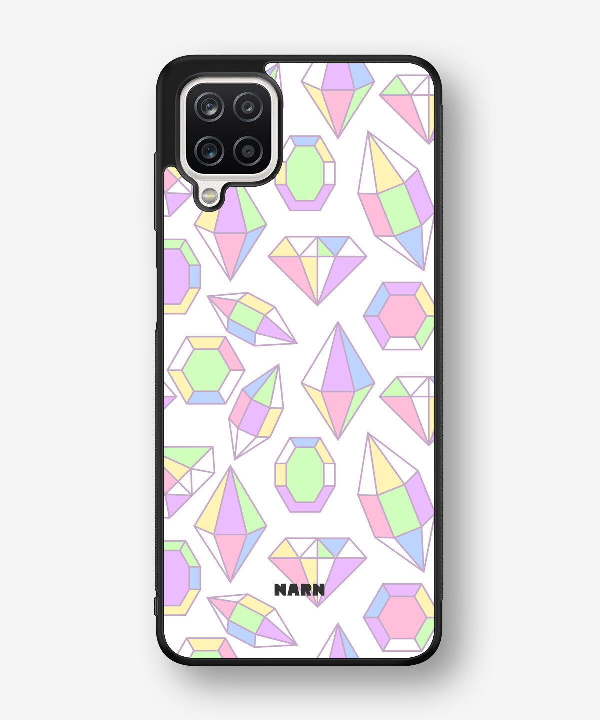 Samsung Galaxy A12 Hard Case – Diamonds - View 1
