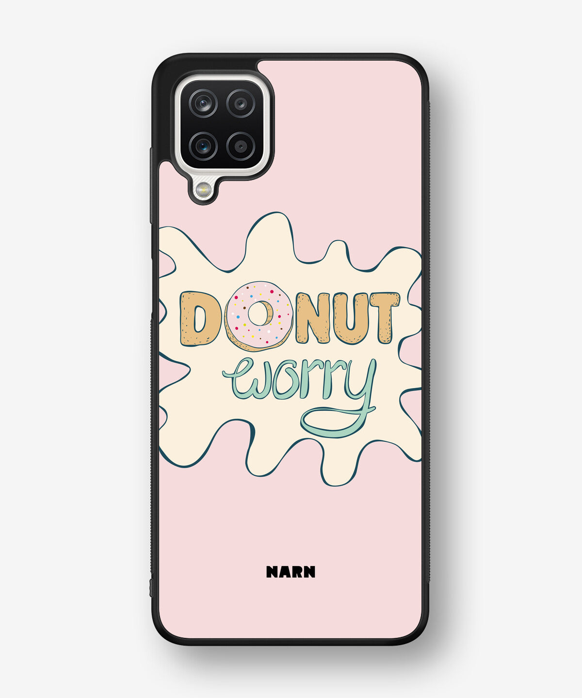 Samsung Galaxy A12 Hard Case – Donut Worry - View 1