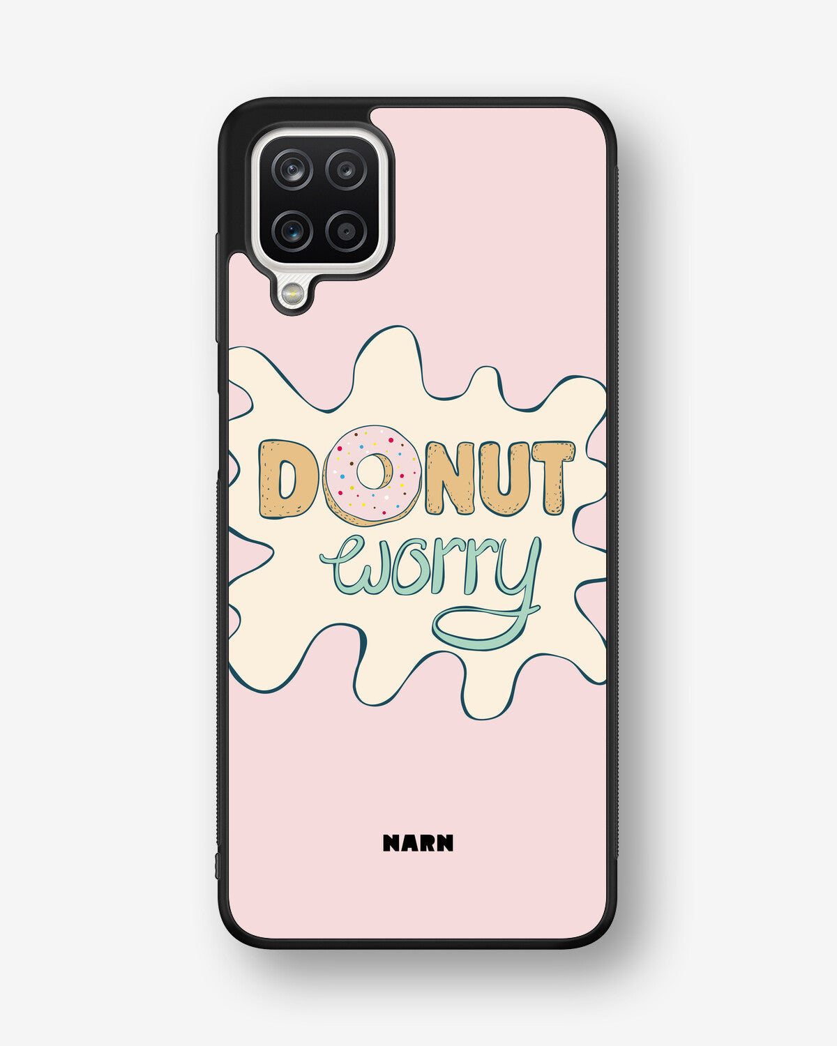 Samsung Galaxy A12 Hard Case – Donut Worry - View 1