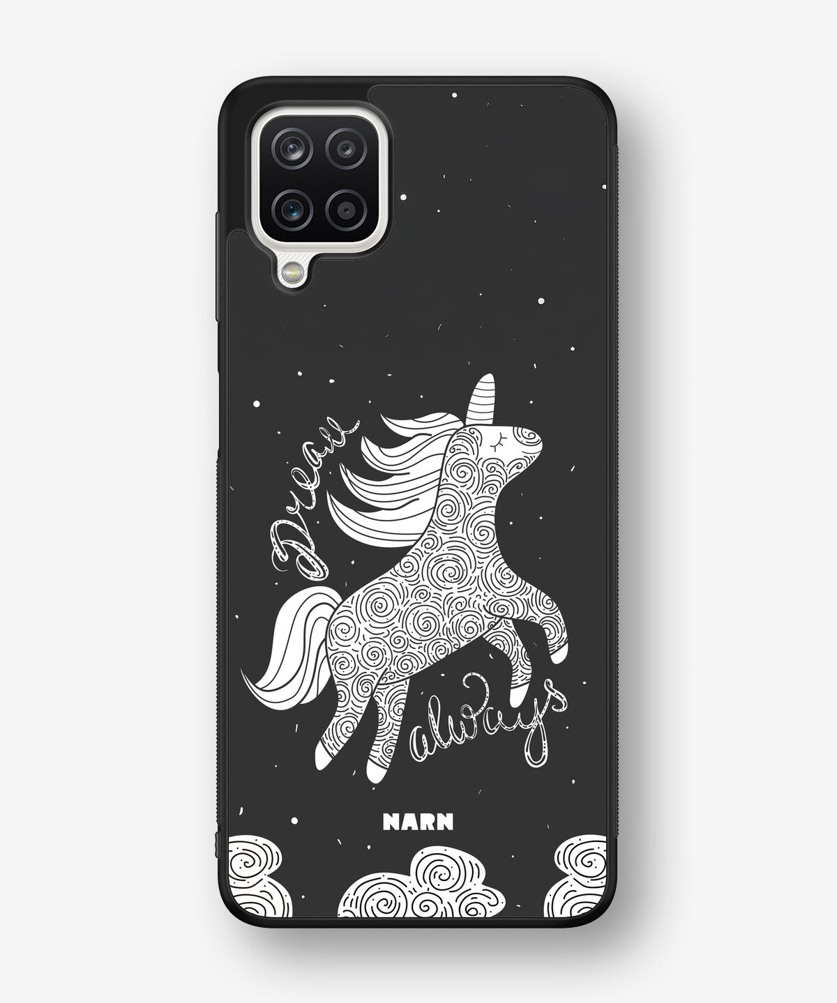 Samsung Galaxy A12 Hard Case – Dream Always - View 1