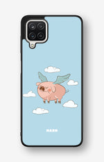 Samsung Galaxy A12 Hard Case – Dreamy Pig - View 1