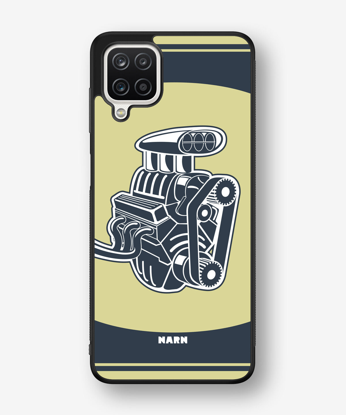 Samsung Galaxy A12 Hard Case – Engine - View 1