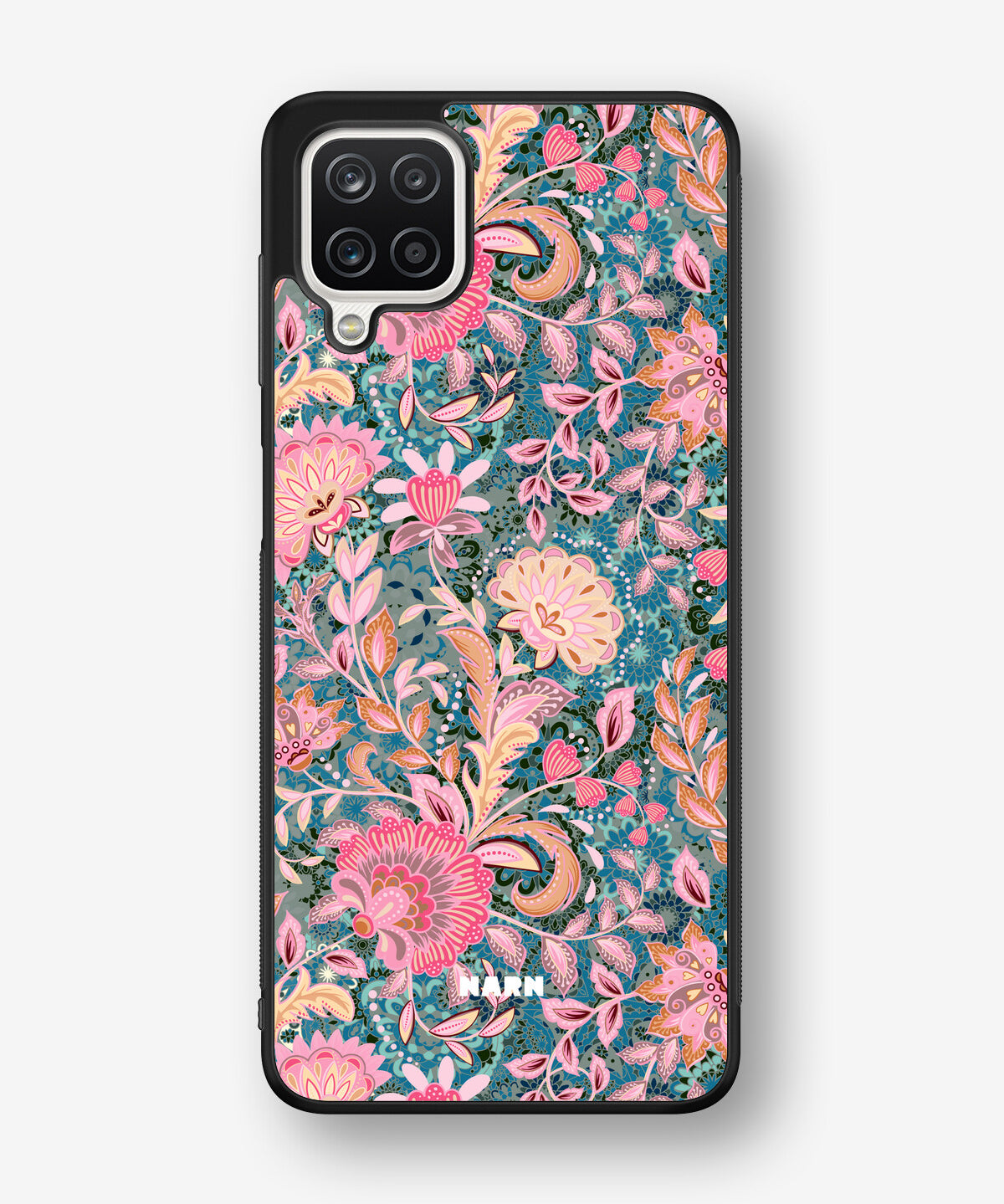 Samsung Galaxy A12 Hard Case – Fantasy Flowers - View 1