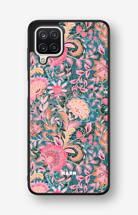 Samsung Galaxy A12 Hard Case – Fantasy Flowers - View 1