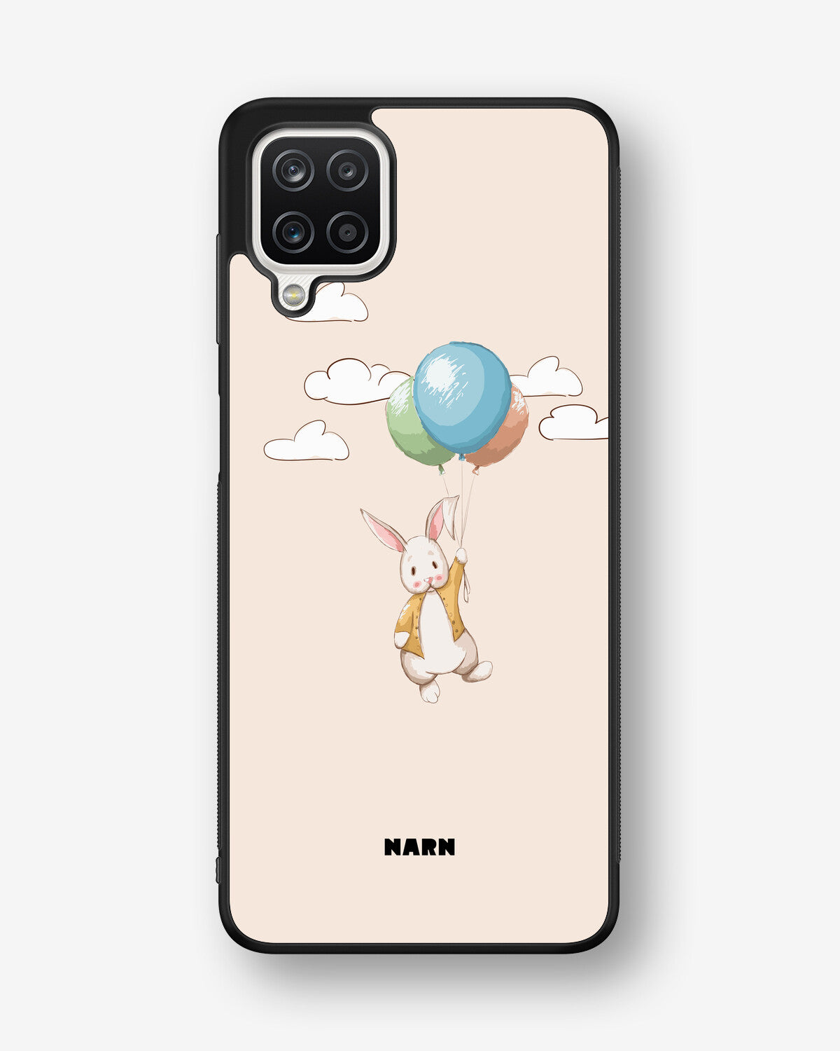 Samsung Galaxy A12 Hard Case – Flying Rabbit - View 1