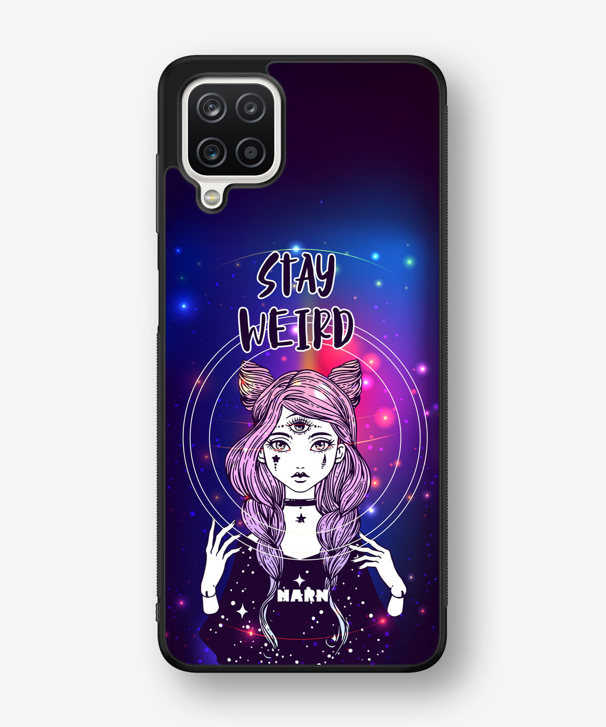 Samsung Galaxy A12 Hard Case – Galactic Weird - View 1
