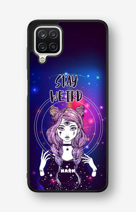 Samsung Galaxy A12 Hard Case – Galactic Weird - View 1