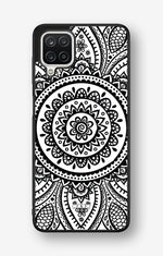 Samsung Galaxy A12 Hard Case – Henna Mandala - View 1