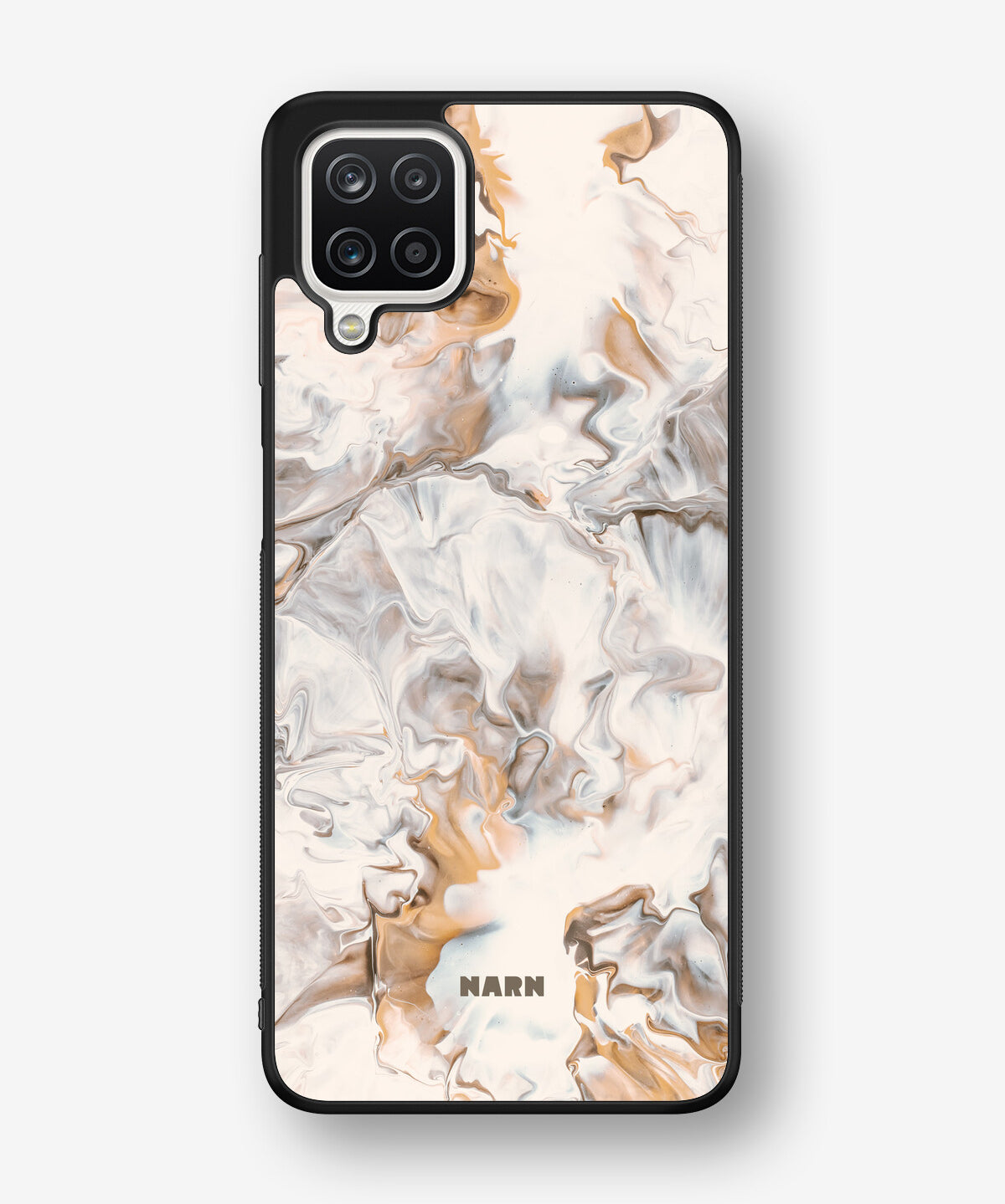 Samsung Galaxy A12 Hard Case – Icy Caramel - View 1